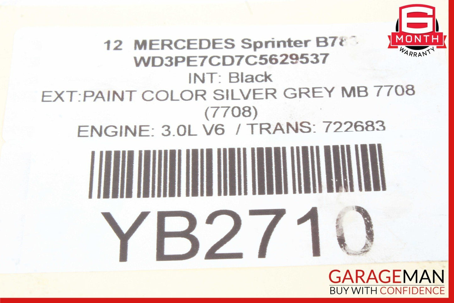 98-05 Mercedes R170 SLK320 C320 Engine Motor Right Cylinder Head Camshaft OEM