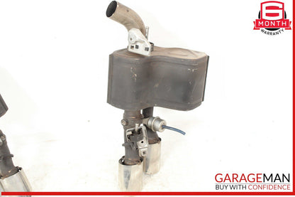 14-17 Maserati Quattroporte SQ4 Rear Right & Left Exhaust Muffler Dual Tip OEM