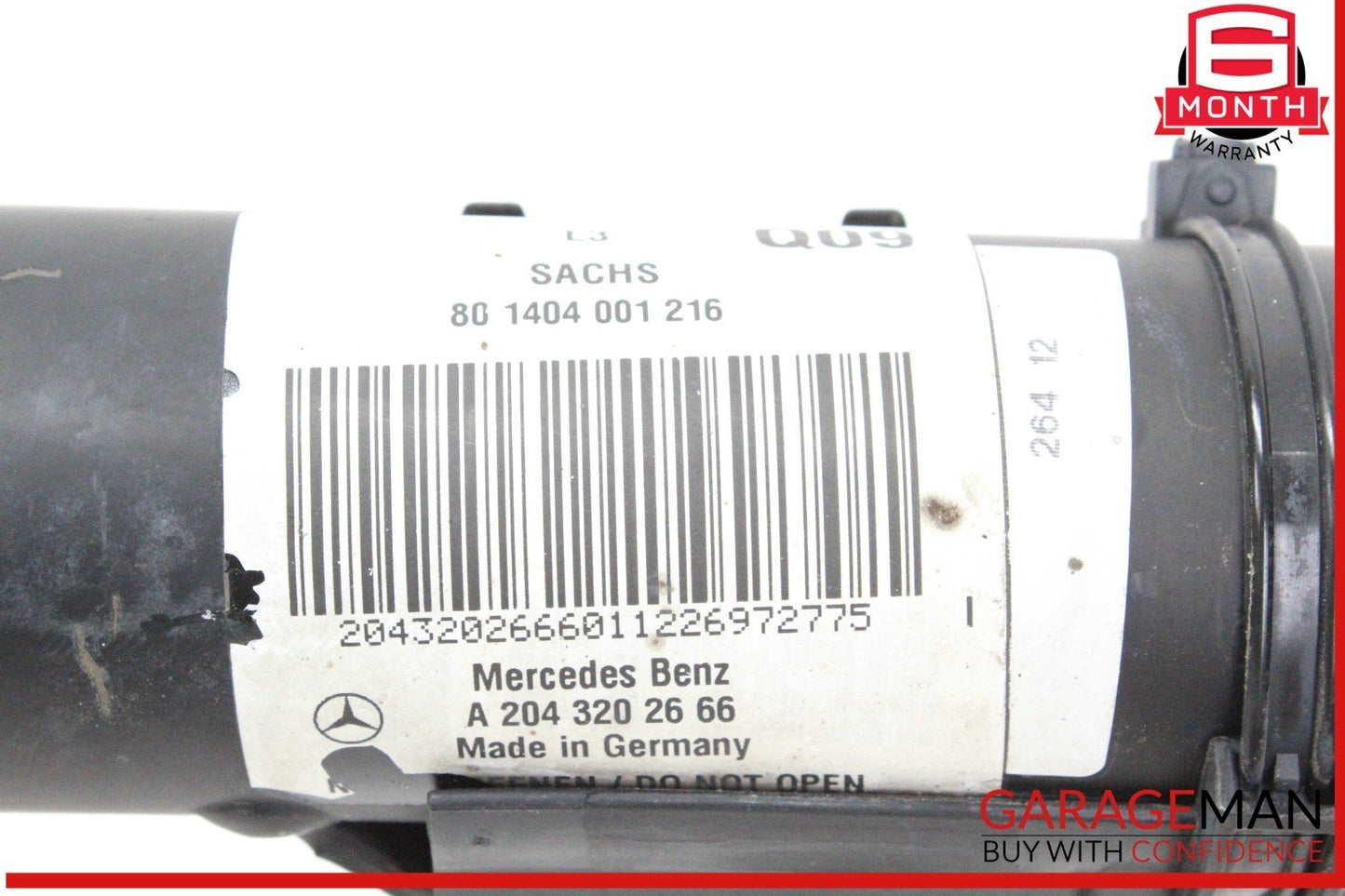 08-17 Mercedes W204 C250 CGI Front Left & Right Shock Strut Absorbers Set OEM