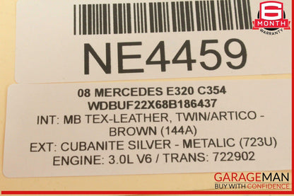 03-11 Mercedes W211 E320 CLS350 Trunk Fuse Relay Box Control Module OEM