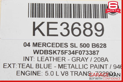 03-06 Mercedes R230 SL500 SL55 Front Left Wheel Spindle Knuckle Hub Bearing