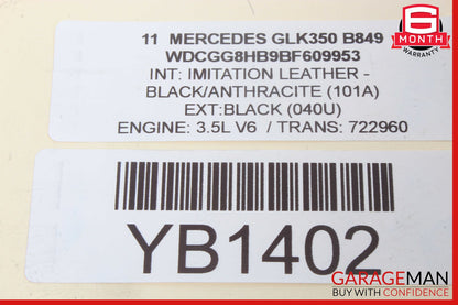 Mercedes X204 GLK350 Right Side Engine Motor Cylinder Head OEM