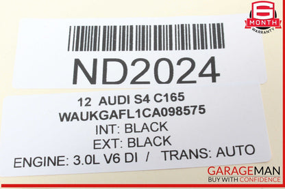 09-16 Audi S4 Front Left Driver Side Window & Mirror Control Switch Trim Panel