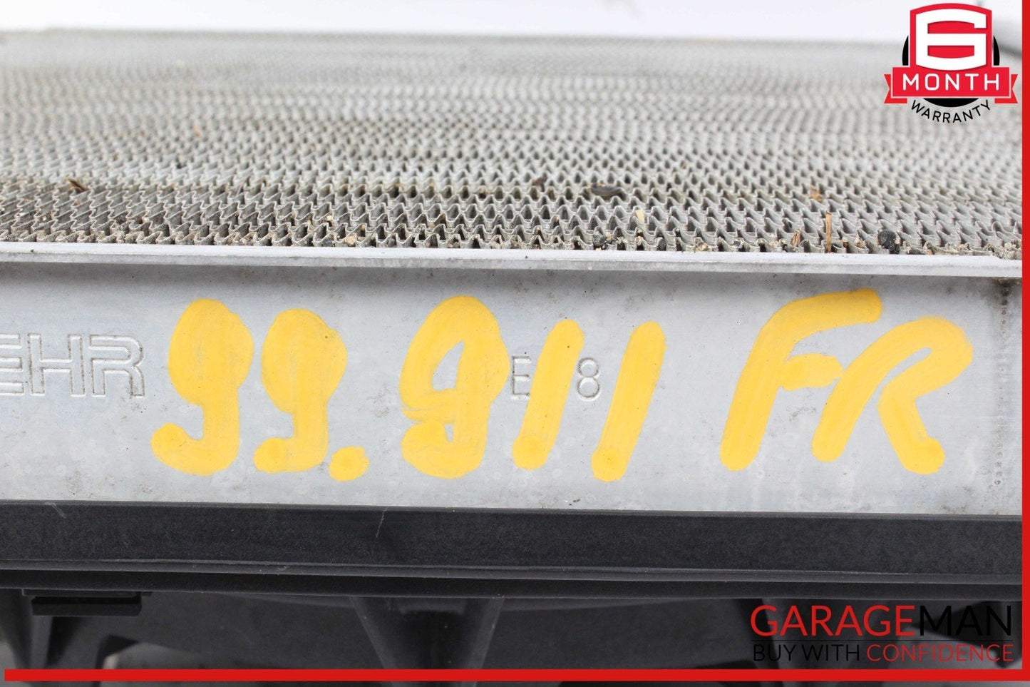 97-04 Porsche 911 Carrera Boxster 986 Right Radiator w/ Condenser Fan OEM