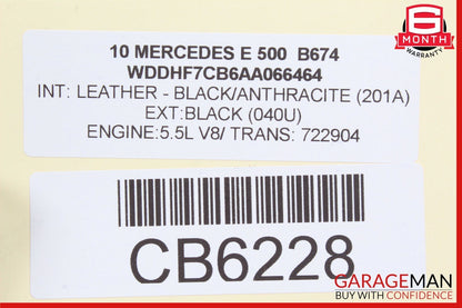 08-19 Mercedes W212 E550 CLS550 Trunk Remote Power Closing Latch Lock OEM