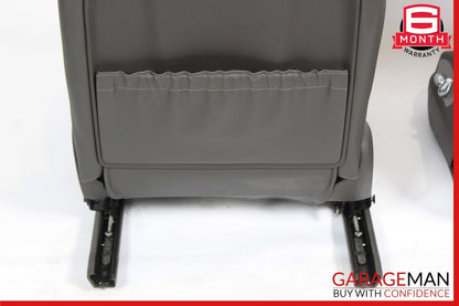 15-18 Porsche Macan Front Right & Left Complete Seat Set of 2 Pc Grey OEM