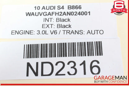 09-17 Audi S4 Q5 Left Engine Cylinder Head Camshaft w/ Head Cover OEM