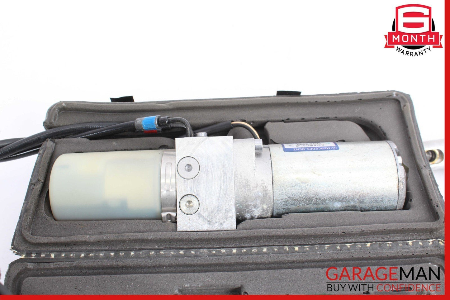 07-14 Mercedes W216 CL550 Trunk Lid Lift Hydraulic Pump Motor Cylinder w/ Case