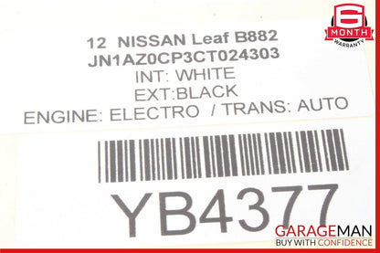 11-23 Nissan Leaf Rear Left & Right Side Brake Caliper Set of 2 Pc OEM