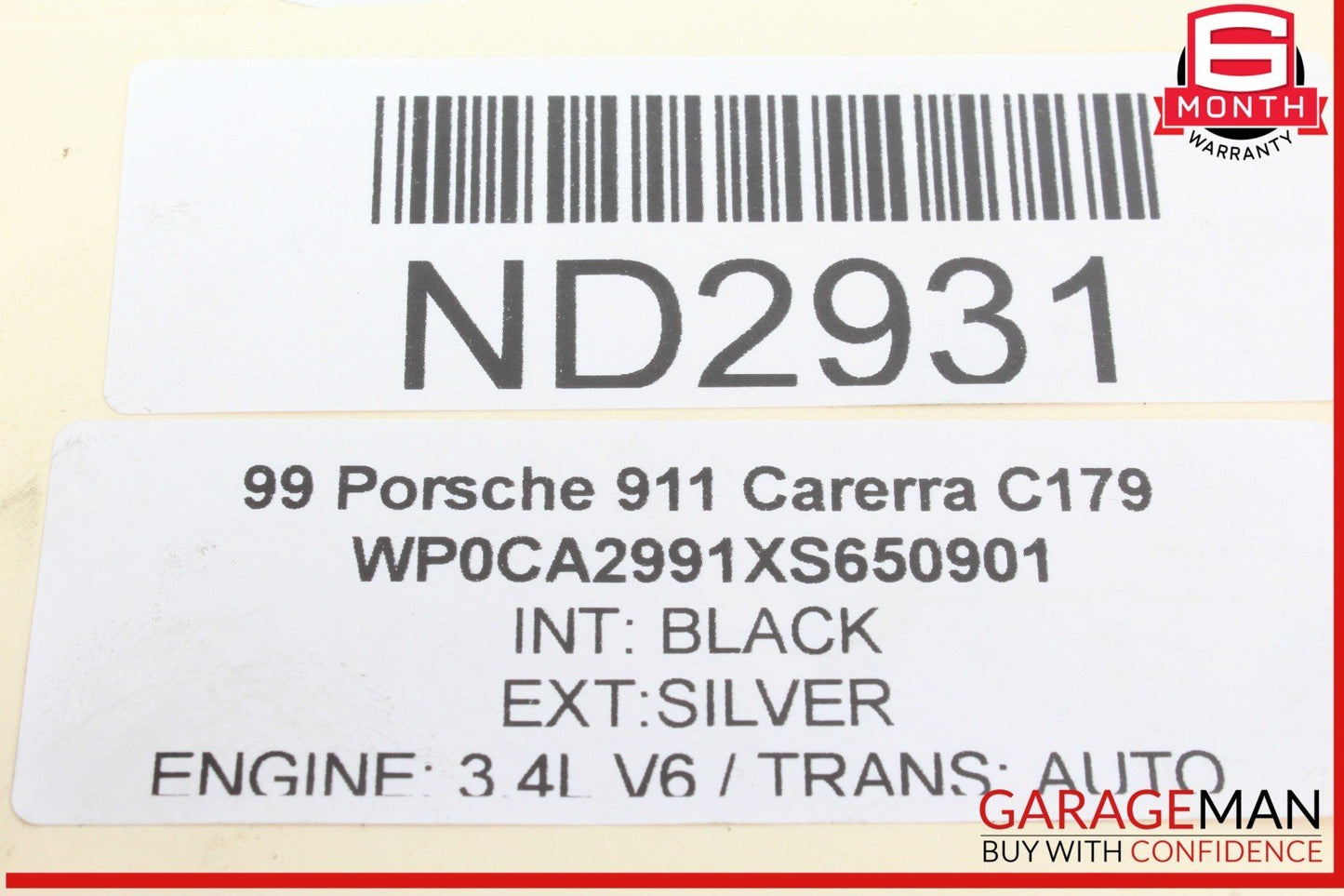 97-05 Porsche 911 996 Boxster 986 Front Right Seat Motor 3-Set 99662432200 OEM