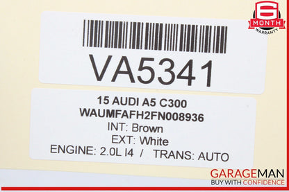 09-16 Audi A5 S4 Rear Right and Left Side Audio Door Speaker Set 8T0035411A OEM