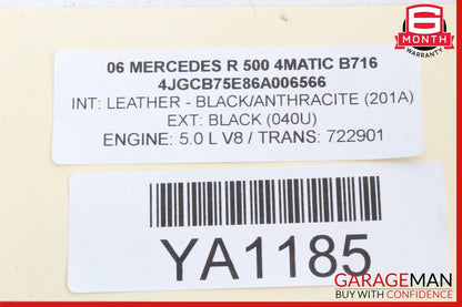 06-08 Mercedes W251 R500 R320 Command Head Unit Navigation Radio CD Player OEM