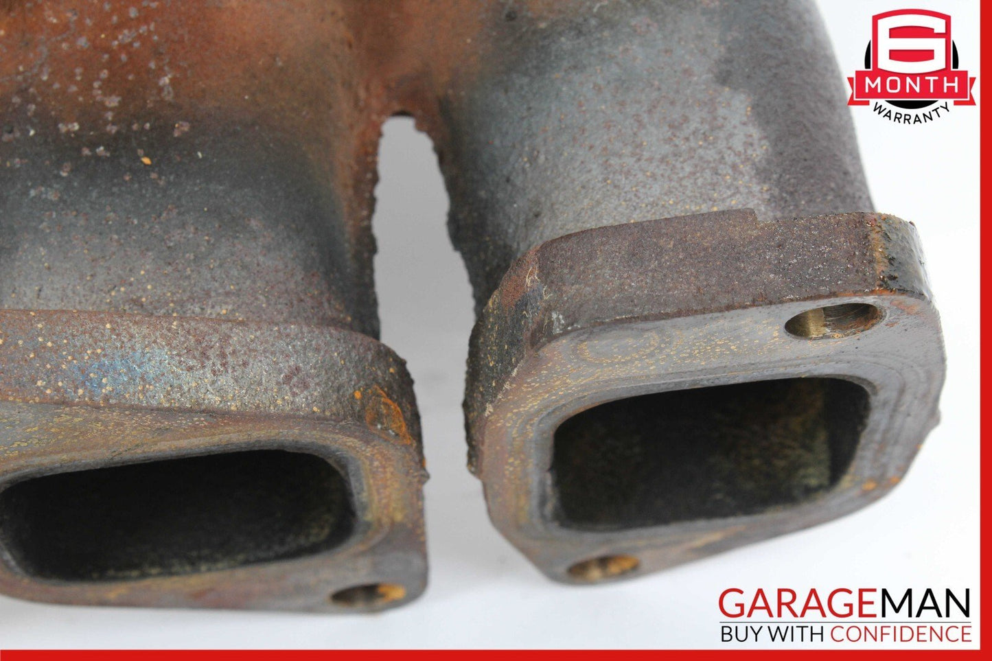 11-18 Porsche Cayenne 958 Motor Engine Left & Right Exhaust Manifold Set of 2