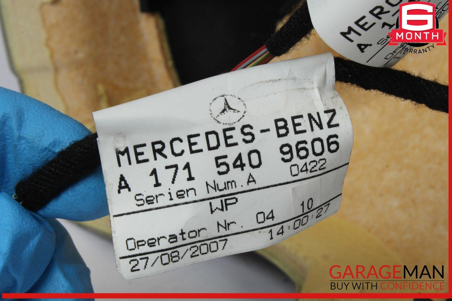 05-11 Mercedes R171 SLK280 Front Right Side Interior Door Panel Trim Cover OEM