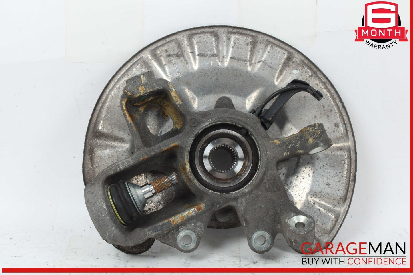 12-19 Mercedes X166 GL450 GLS550 Rear Left Wheel Spindle Knuckle Hub Bearing OEM