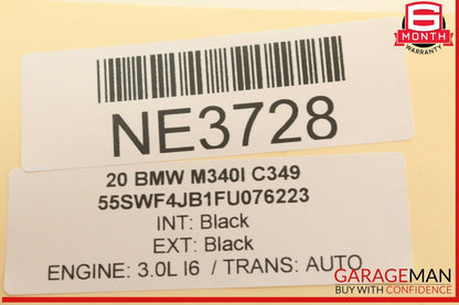 19-24 BMW M340i G20 Rear Roof Shark Fin Radio Antenna Module Black 6826327 OEM