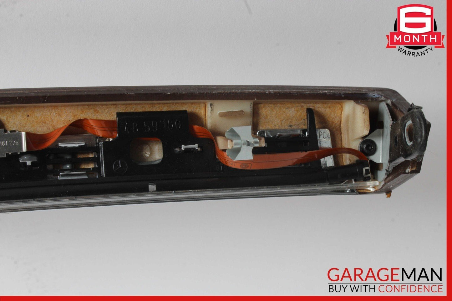 07-09 Mercedes W221 S550 Upper Center Dash Board Dashboard Trim Cover Bezel Wood