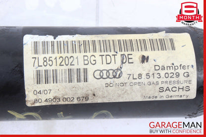07-15 Audi Q7 Rear Left & Right Shock Strut Spring Assembly 7L8513029K OEM