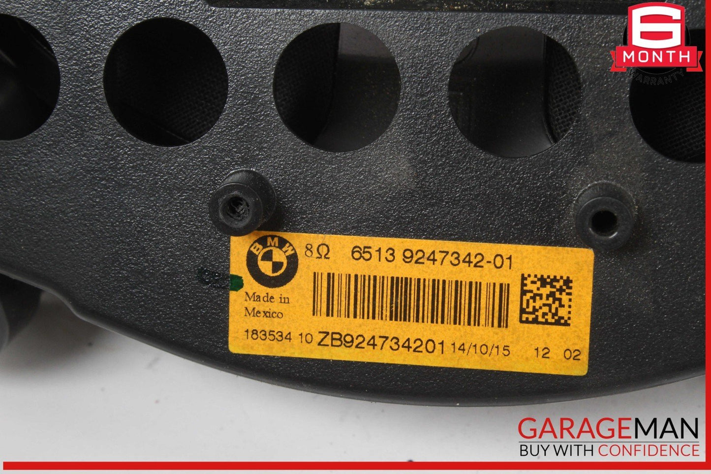 14-18 BMW F15 X5 Right & Left Side Sub Woofer Subwoofer Speakers 924734201 OEM