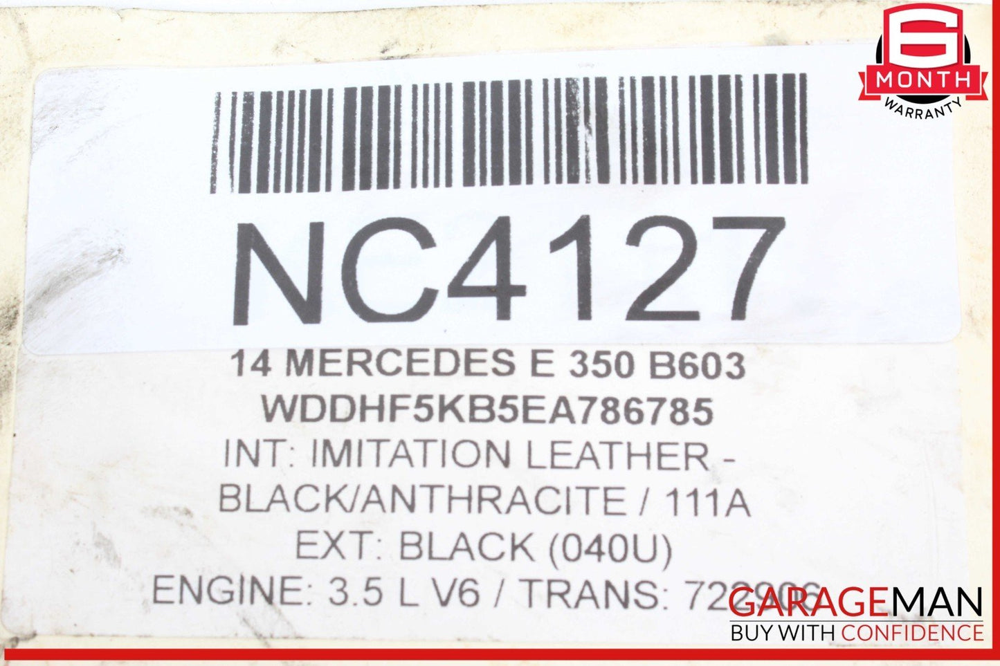 05-15 Mercedes W212 E350 CLK350 Engine Cylinder Head Cover Right Side OEM