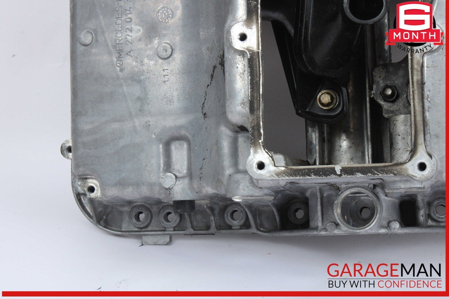08-12 Mercedes X204 GLK350 E350 4Matic Engine Motor Lower & Upper Oil Pan OEM