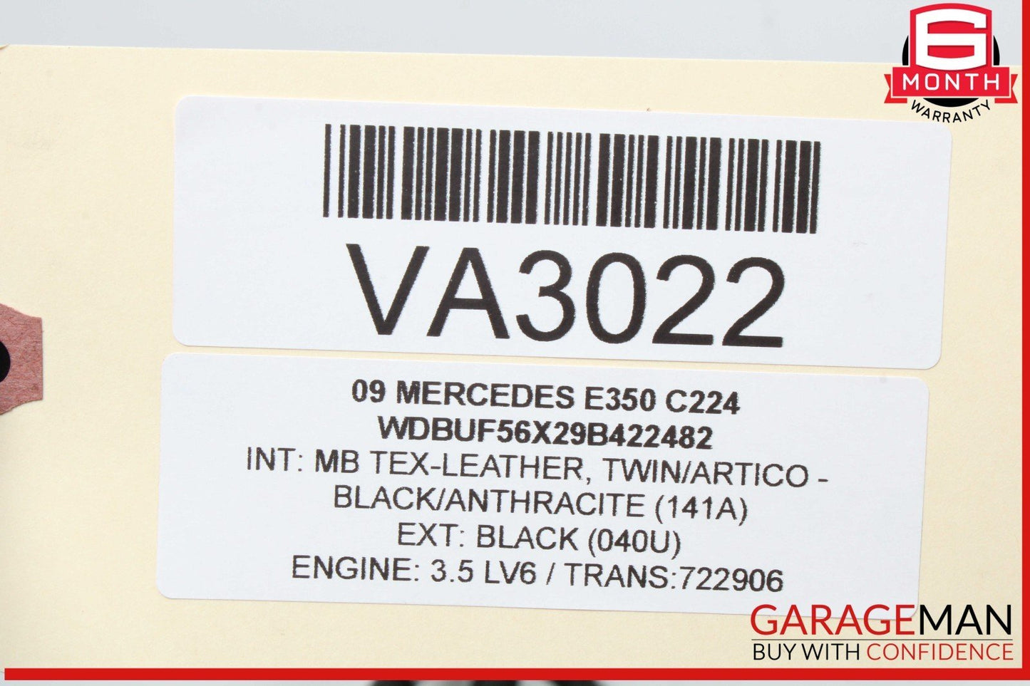 06-09 Mercedes W211 E350 Engine Motor Wire Harness Assembly w/ Ignition Coil OEM