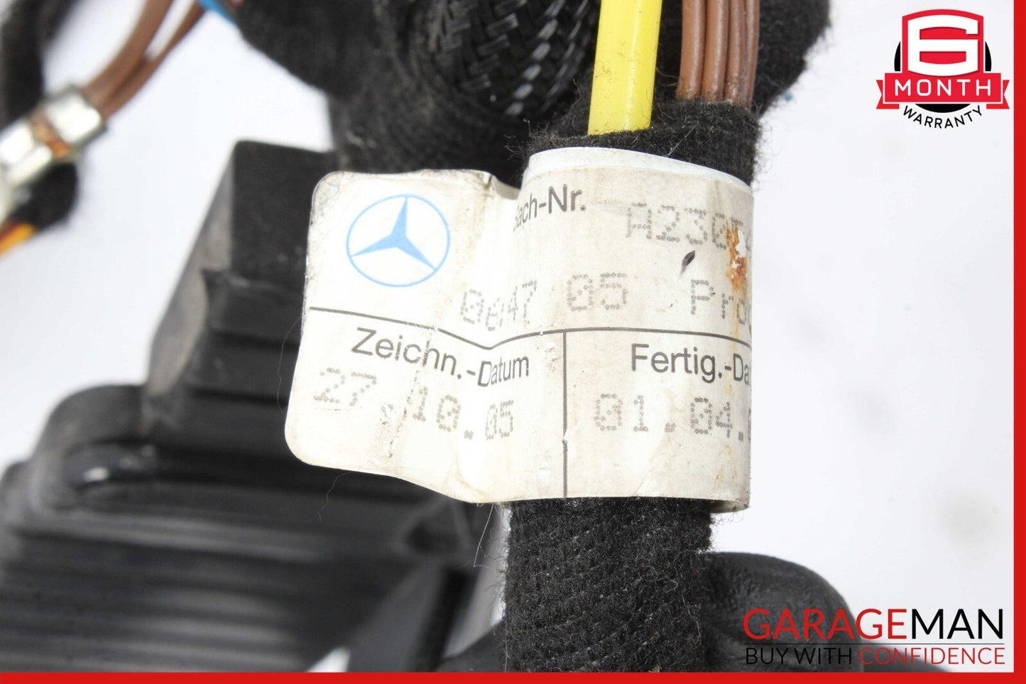 03-06 Mercedes R230 SL500 M113 5.0L Engine Motor Wire Wiring Cable Harness OEM