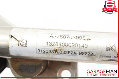 12-18 Mercedes W212 E350 GLK350 Fuel Injector Rail Left Side 2760703995 OEM