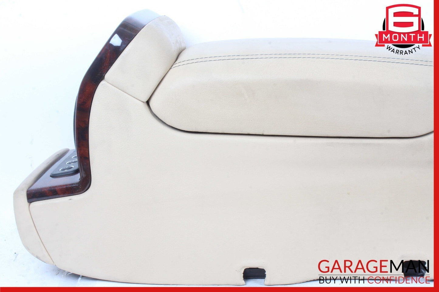 04-12 MASERATI QUATTROPORTE CENTER CONSOLE ARMREST STORAGE COMPARTMENT OEM