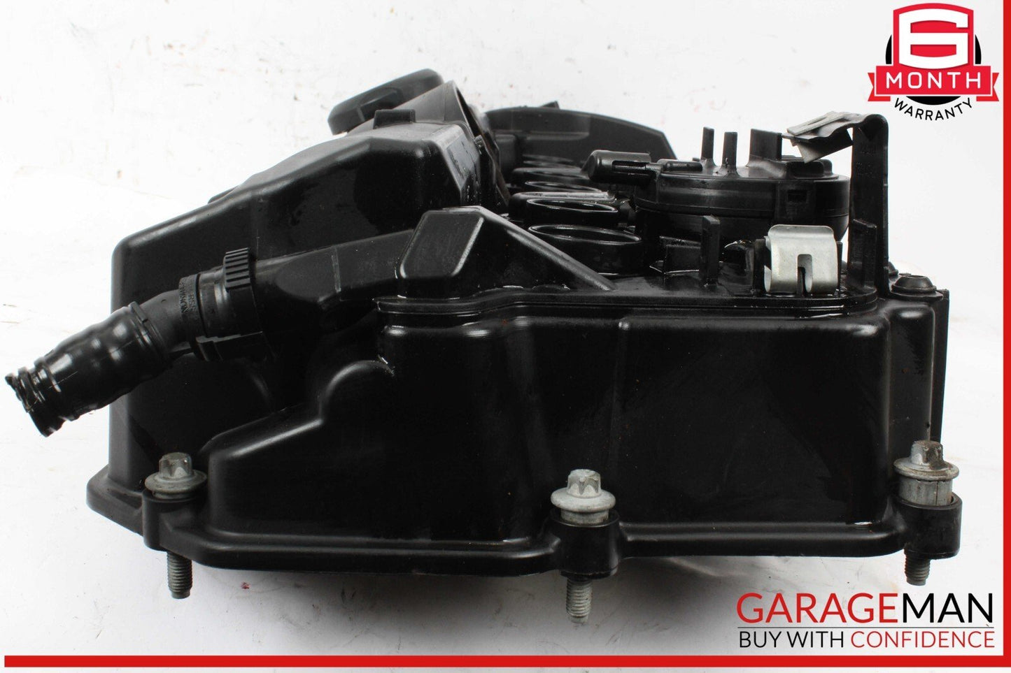 07-13 BMW X3 X5 F25 Engine Valve Cover Black 7552281 OEM