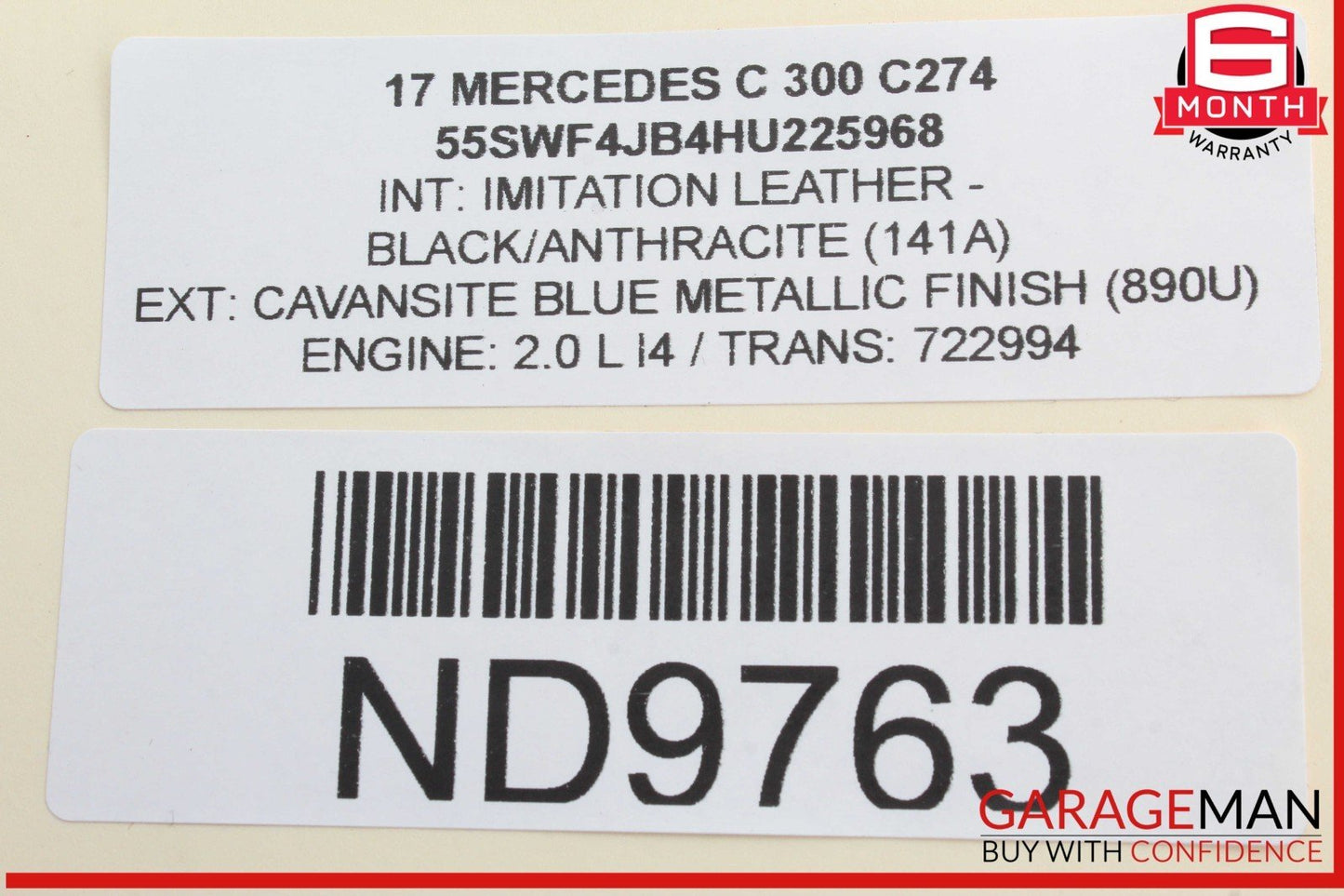 15-20 Mercedes W205 C300 Front Right and Left Side Door Sound Speaker 2058201202