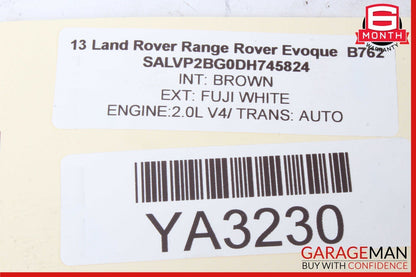 12-19 Land Rover Range Rover Evoque L538 Steering Wheel w/ Paddle Shifters Assy