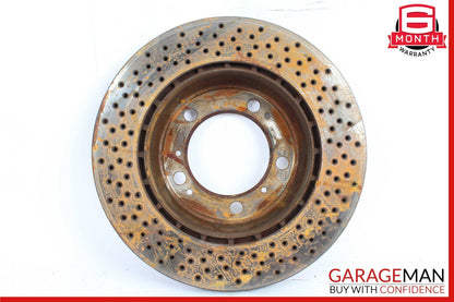 05-12 Porsche Cayman 987 Front Right & Left Drilled Brake Rotor Disc Set OEM