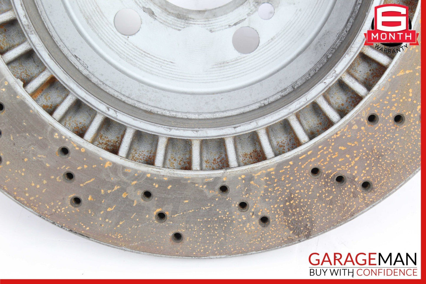 07-12 Mercedes R230 SL550 Rear Right & Left Side Brake Rotors Disc Set of 2 Pc