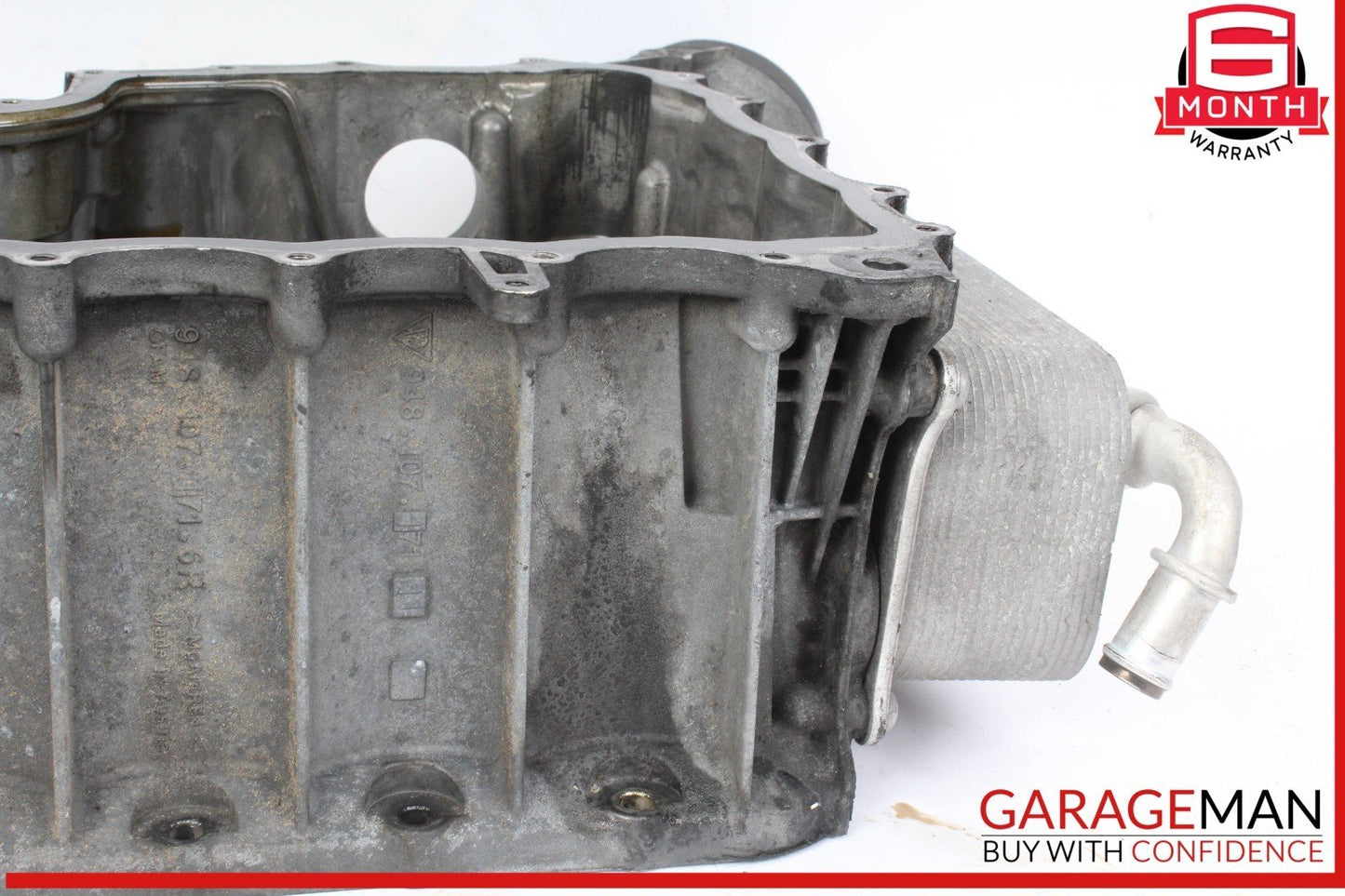 11-14 Porsche Cayenne 958 4.8L V8 Engine Upper Oil Pan 94810717111 OEM