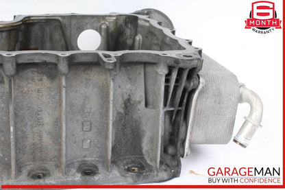 11-14 Porsche Cayenne 958 4.8L V8 Engine Upper Oil Pan 94810717111 OEM