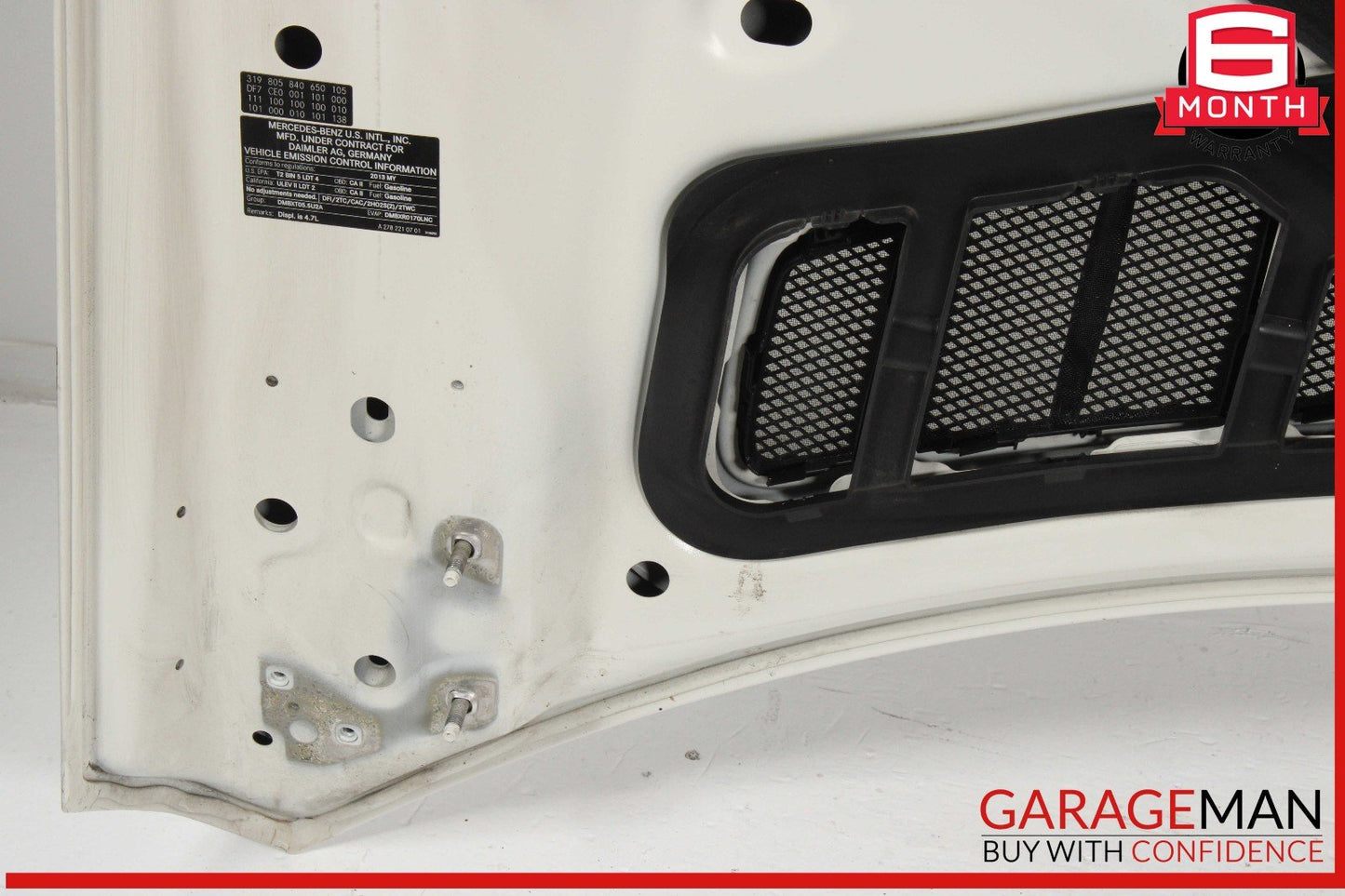 13-16 Mercedes X166 GL450 GL550 Front Hood Bonnet Panel Assembly OEM