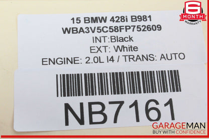 14-16 BMW 428i 435i Front Right and Front Left Side Brake Caliper Calipers OEM