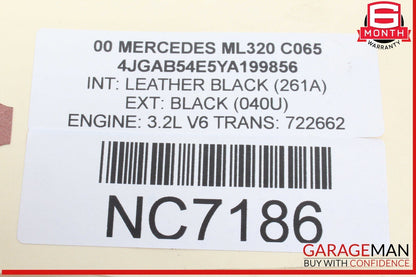 98-05 Mercedes W163 ML320 C320 Engine Motor Right Cylinder Head Camshaft OEM