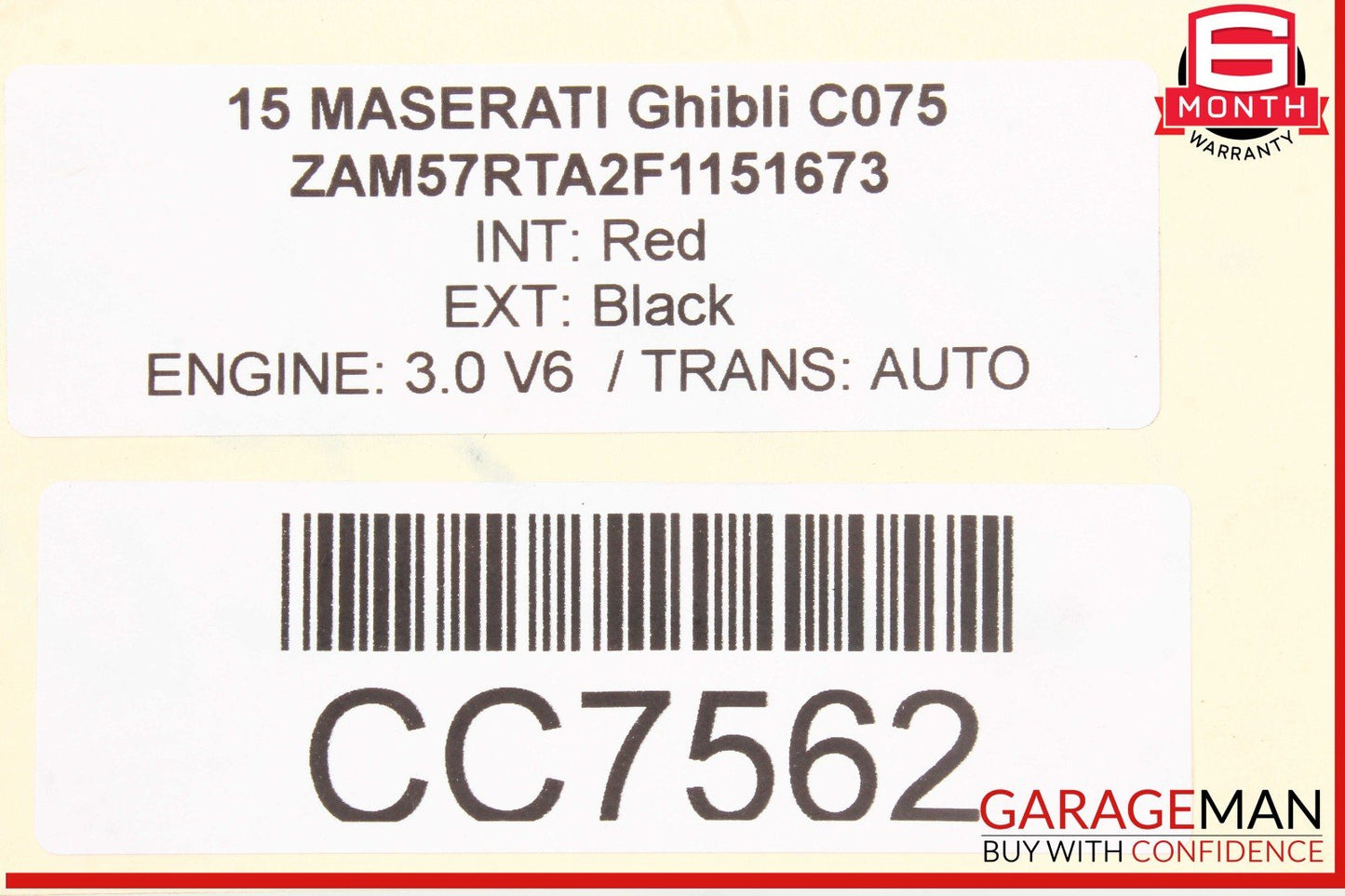 14-17 Maserati Ghibli Rear Subframe Suspension Crossmember Cross Member Frame