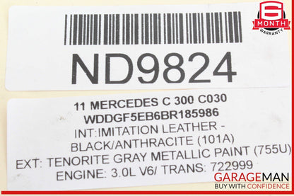 05-13 Mercedes W204 C300 E350 CLK350 Engine Cylinder Head Cover Right Side OEM