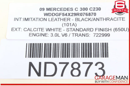 06-13 Mercedes W204 C300 Right Side Engine Motor Cylinder Head Valve Cover OEM