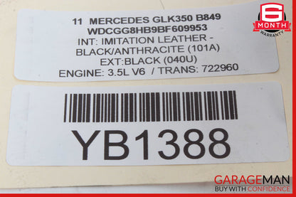 Mercedes X204 GLK350 Left Side Engine Motor Cylinder Head OEM