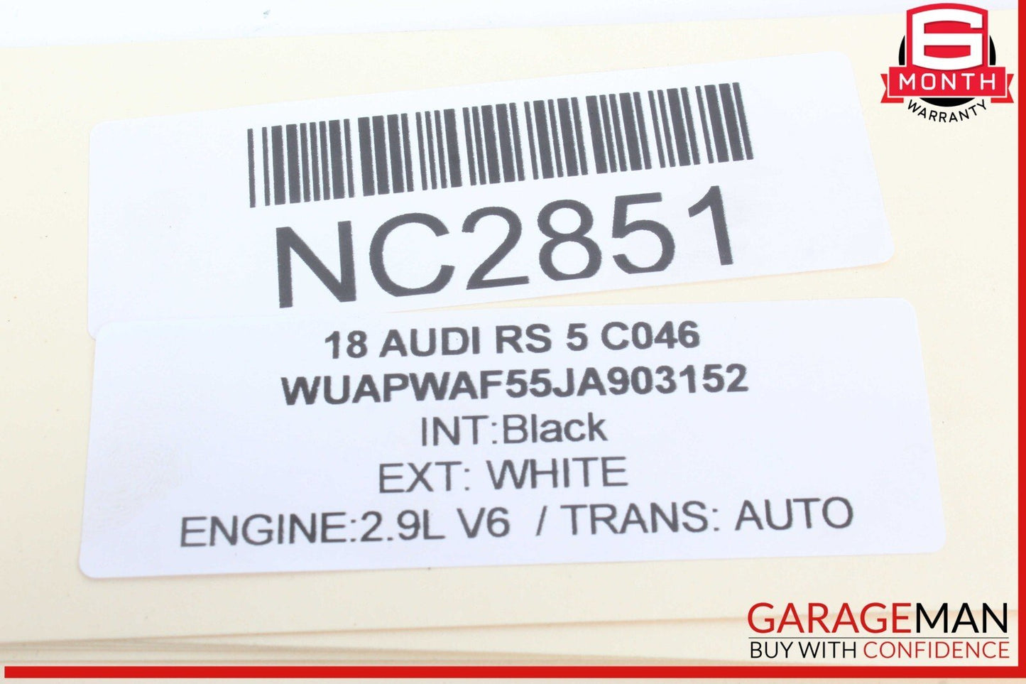 17-24 Audi RS5 S5 A4 Dash Dashboard Center AC A/C Air Vent Grille Grill Panel