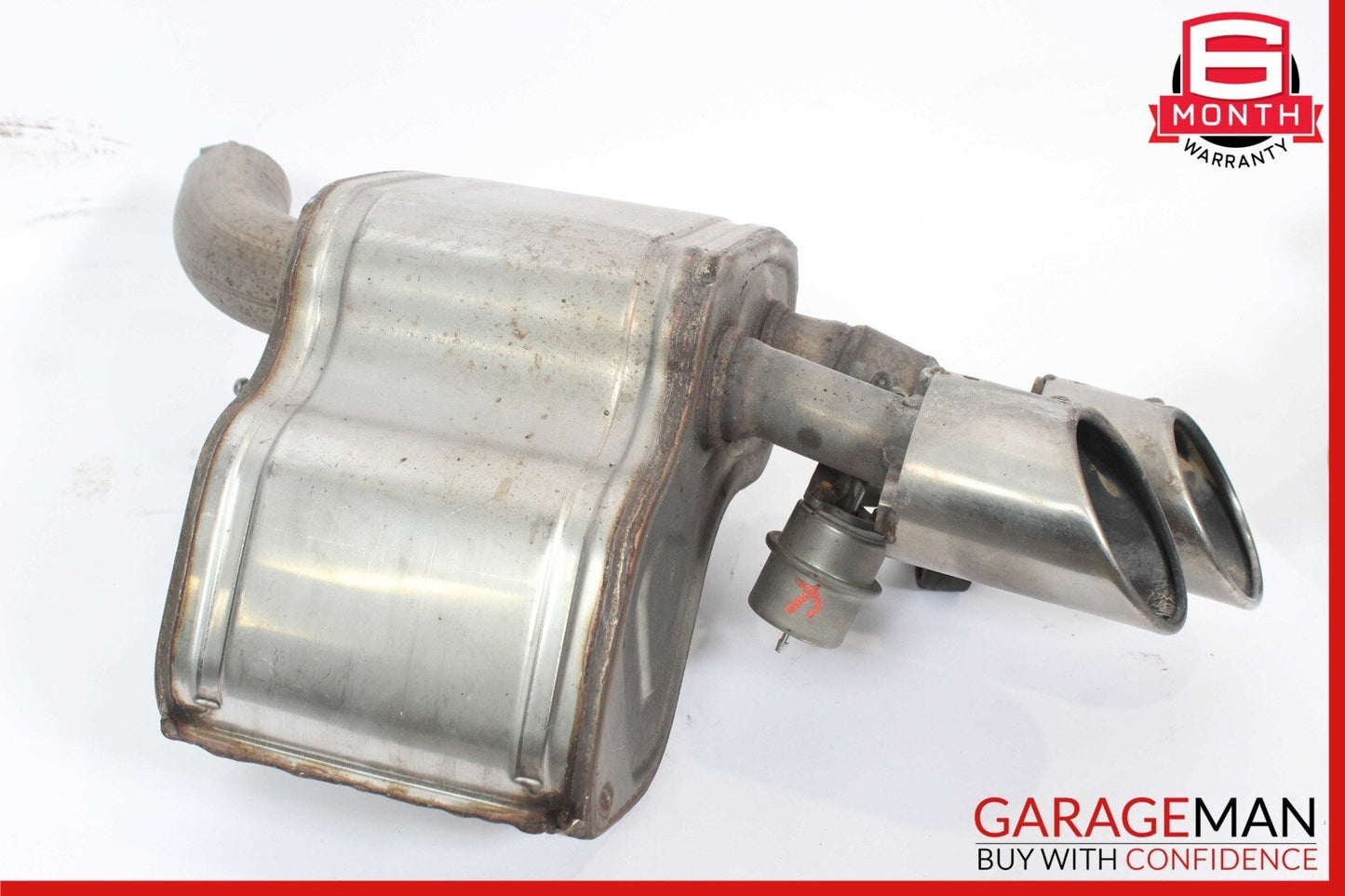14-17 Maserati Ghibli Rear Left & Right Side Exhaust Muffler Tip Pipe Set of 2