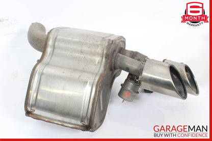 14-17 Maserati Ghibli Rear Left & Right Side Exhaust Muffler Tip Pipe Set of 2