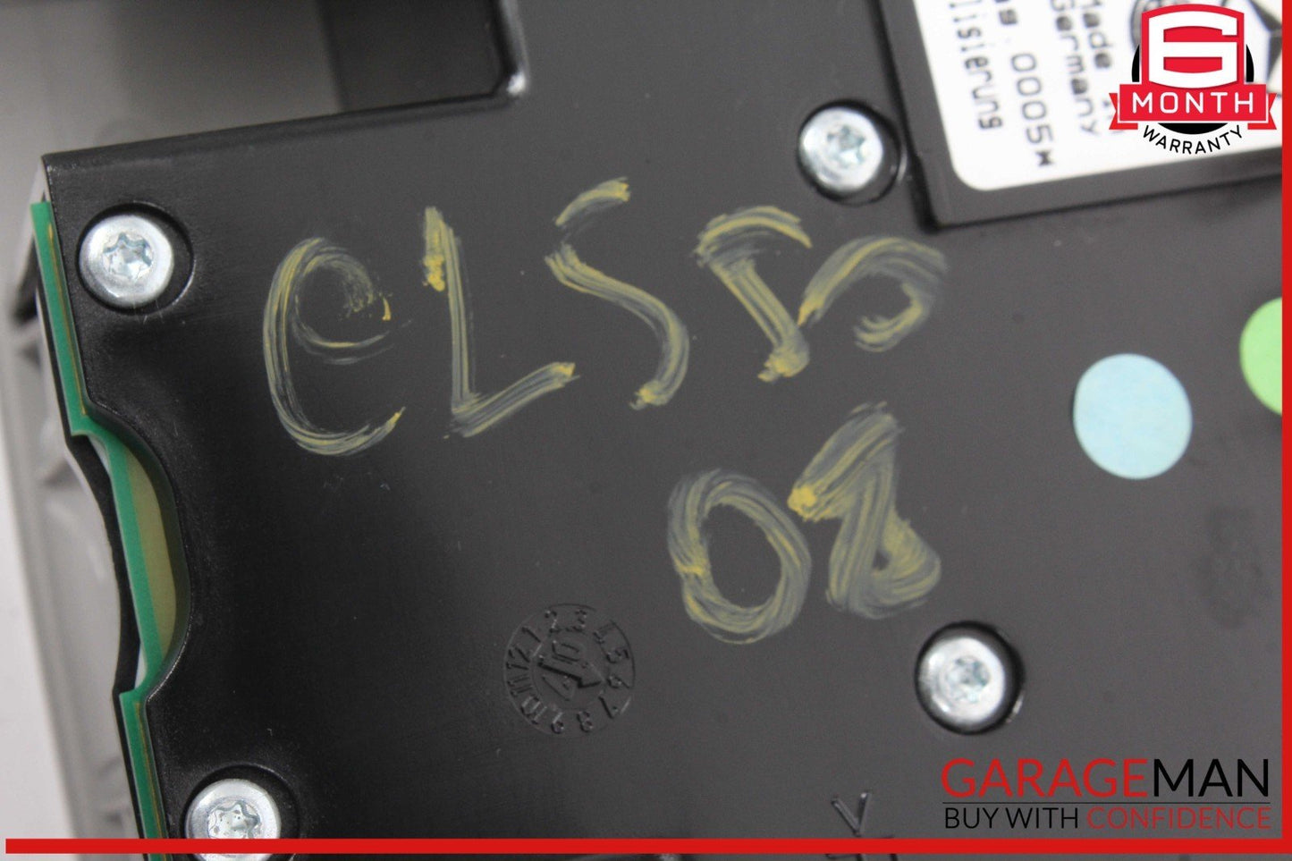 07-09 Mercedes W216 CL550 Overhead Dome Light Sunroof Control Gray OEM