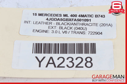 12-19 Mercedes W166 ML400 GLS550 Rear Left & Right Brake Caliper Calipers Set