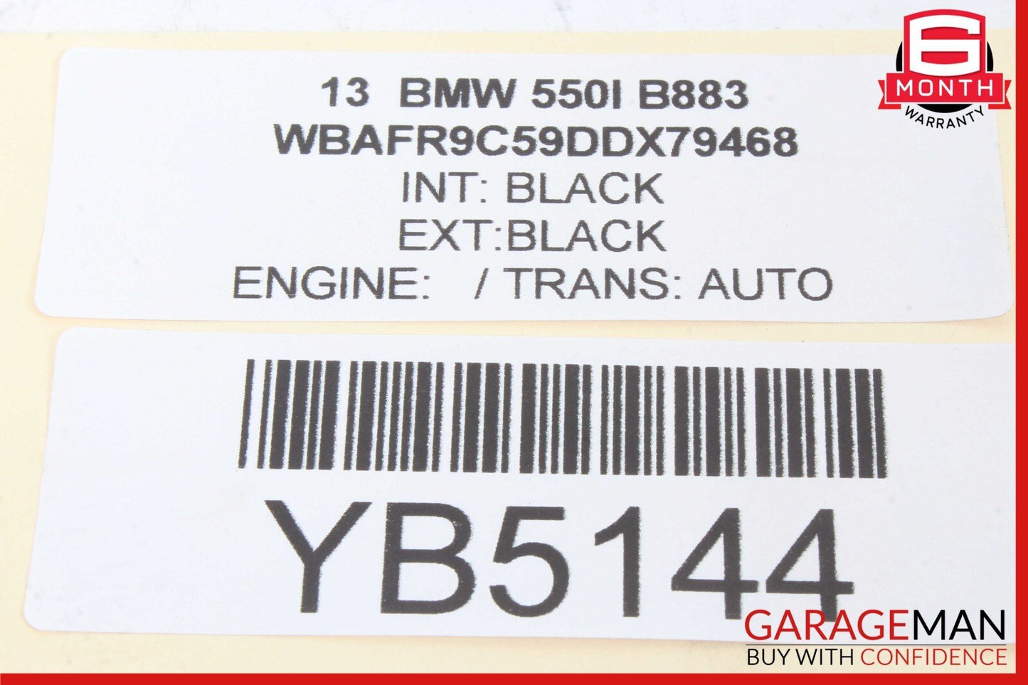 11-16 BMW 528i 535i 550i Rear Right Door Lock With Soft Close 7154516 41543104