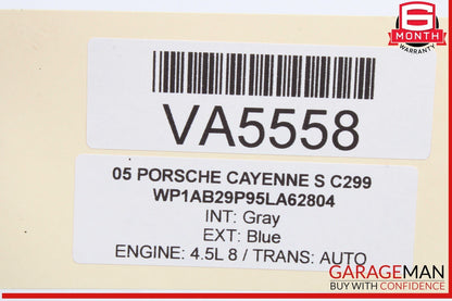 03-06 Porsche Cayenne S 955 4.5L V8 Engine Oil Pan 9481071406R OEM